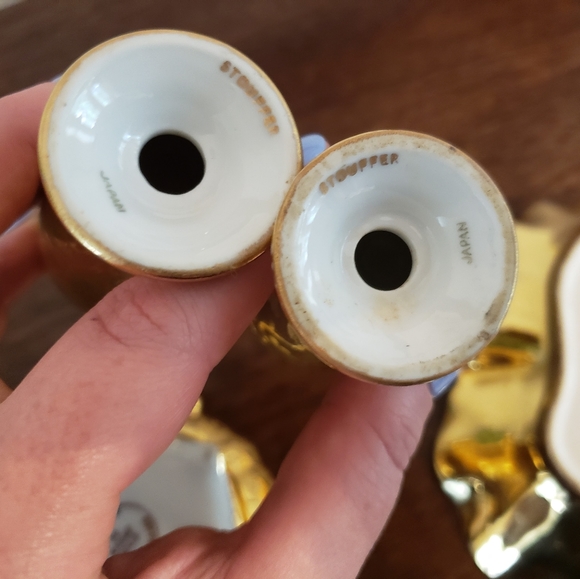 22K Gold Osborne Vintage Set 4 pieces - Picture 4 of 11